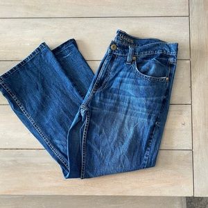 Cody James bootcut jeans / 34W x 30L / Med wash